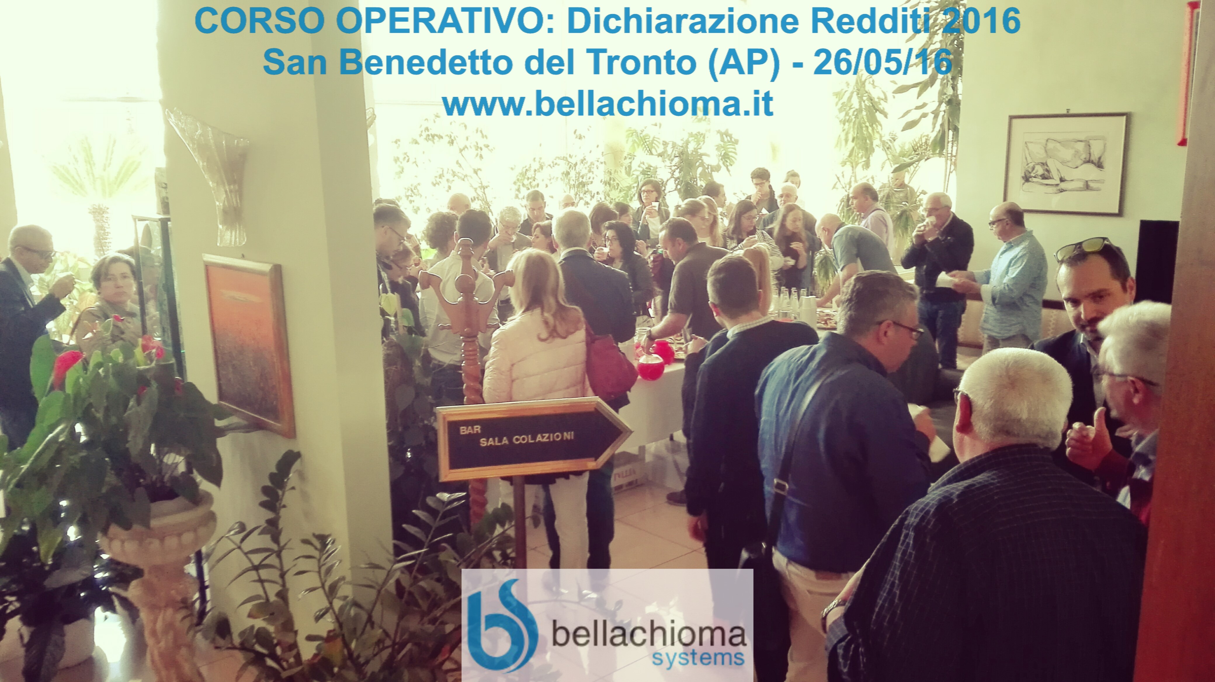 Corso Operativo Redditi 2016 - Bellachioma Systems Srl